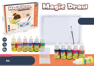 Kids Marbling Kit. Art & Craft. Creative painting. Hobby Kit.