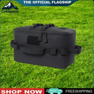 【New Arrival】 Camping Storage Bags Multifunctional Gas Stove Canister Pot Carry Bags 600D Oxford Pouch Storage Bag Outdoor Equipment