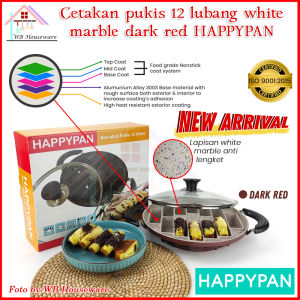 cetakan kue pukis 12lubang / cetakan kue HAPPY PAN