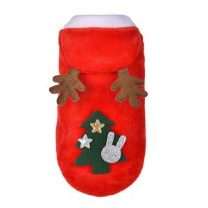 GROCERIY Fleece Autumn Winter Hoodies Pet Supplies Christmas Pet Pet Clothing Dog Costume Dog Clothes Dog Jumpsuits