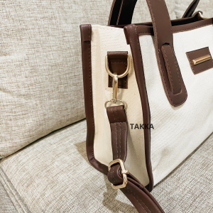 TAKKA - Tas Selempang Wanita Tas Kanvas Wanita Simple Tas Handbag Kanvas SlingBag Wanita