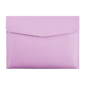 BETTERFORM Leather Leather Document Pouch A4 Large Capacity Briefcase Document Organiser File Organizer Pouch Women Men