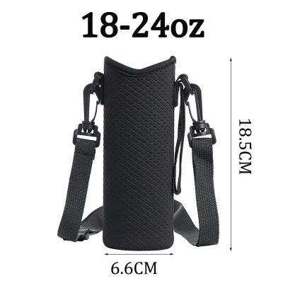 Aquaflash Accessories Cup Sleeve Insulated Universal Protective Case Portable Shoulder Mug Bag Bottle Drinkware