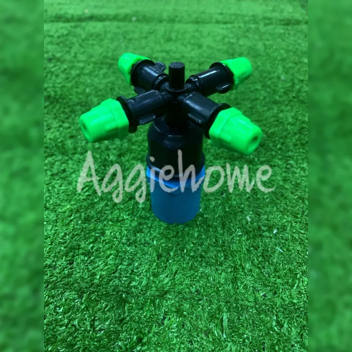 CHAIYO ชุดหัวพ่นหมอก 4 ทาง รุ่น 374-C4 พร้อมข้อต่อ PVC