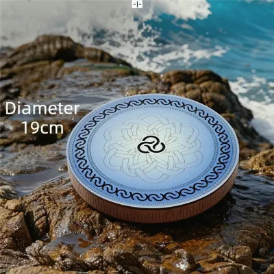 △△★Portable Stream Drum Meditation Sound Healing Wave Drum Relaxation Rain Drums Percussion Instrument Stress Relieving Instruments★✈