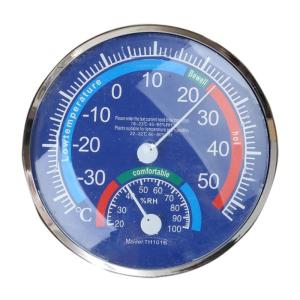 Temperature Humidity Detector Meter Gauge for Indoor Home Baby Room Wall Analog Thermometer Hygrometer(English Version)