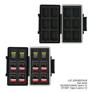 Hộp Đựng Thẻ Nhớ JJC Hộp Đựng Bảo Vệ 36/24/6/4 Khe Cho Thẻ SD MSD Micro SD Nintendo Switch CF Express Type-A B SSD XQD & CF phụ Kiện Chụp Ảnh