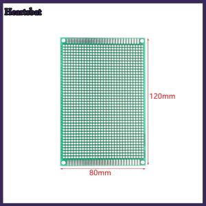 [Heartsbat] Tấm nguyên mẫu 8x12 9x15 cm 2 lớp 9x15cm bảng phổ quát hai mặt 2.54mm màu xanh lá cây