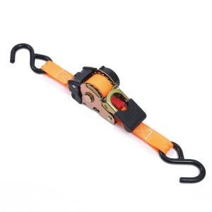 ER52858 Thickening Automatic Lashing Belt Strong Wear-resistant Self Retractable Ratchet Strap Binding Fastener Tension Rope Ratchet Tensioner Belt Luggage Securing