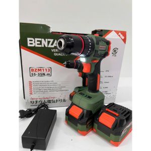 MÁY KHOAN PIN BENZA MAX 13MM – 2 PIN 21V LÕI ĐỒNG MÔ MEN XOẮN MẠNH MẼ (BZM113)