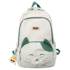 WYK166 Tas Ransel Wanita Korea Sekolah Kuliah Face Kitty Backpack School Impor TKM