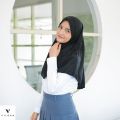 VILORA SIZE L KERUDUNG JILBAB SEKOLAH ANAK SD SMP SMA. 