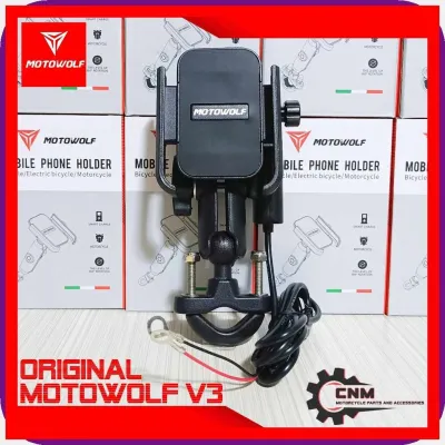 Original Motowolf Cellphone Holder Version 3/360 °Rotation Motowolf Phone Holder v3 Cp holder