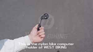 WEST BIKING Bike Bracket Front Light Lamp Holder Nylon Extension Holder For Bicycle Computer Wahoo Bryton Garmin Base Bracke