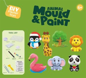 [SG SELLER] DIY Mould & Paint Fridge Magnet Kit Gypsum – Fun Creative Toy Birthday Party Gift Kids Adults