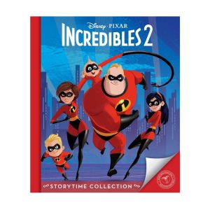 Incredibles 2 Disney Pixar Storytime Padded Hardcover Storybook With 72 Pages For Children Ages 3-7