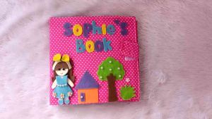 Buku edukasi anak 6 aktivitas Buku kain soft book buku pintar busy Book buku anak