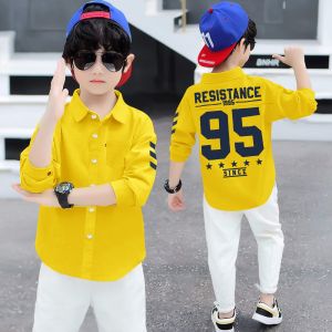 HEM KIDS 310 kemeja anak laki laki usia 3-12 thn bahan katun stretch(NGARET)