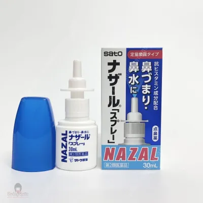 Xịt xoang mũi ngạt mũi Nazal Sato 30ml nội địa Nhật Bản