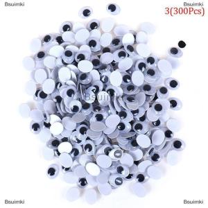 [COD] Bsuimki Tự dính hỗn hợp mắt cho đồ chơi búp bê googly wiggly mắt Phụ kiện tự làm