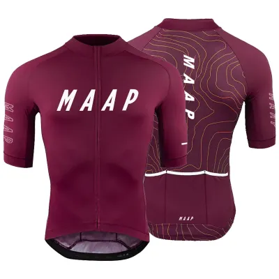 FCNgười Đàn Ông 2026 tay ngắn Mùa Hè Áo đi xe đạp Triathlon Xe Đạp Jersey Đồng Phục Đi Xe Đạp