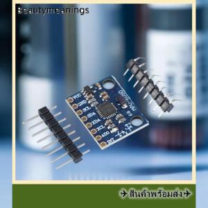 💥💌【Special price】✈️Ready Stock✈ เซ็นเซอร์วัดการหมุนวน GY-521ระบบ MPU6050 MPU-6050แบบ3แกน + โมดูลเครื่องวัดความเร่งสำหรับ ATmega328P พร้อมขา3-5V DC Moudle 1ชุด