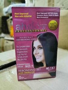 Ahglow Rebonding set 480g and 165gNow the manufacturer changes to bag packaging
