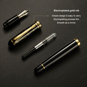 Metal Acrylic Business Office Ink Pen Student Use Ink Cartridge Ink Pen Acrylic Business Office Pen