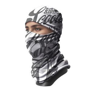 [READY-STOCK] Half Face Neck Head Scarf Buff Bandana Headband Silk Motor Cycling