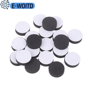 E-WOITD 20PCS Speaker Shock Absorbing Foot Mat Anti-slip Pad Self-adhesive EVA Desktop Speaker Foam Sponges Pad