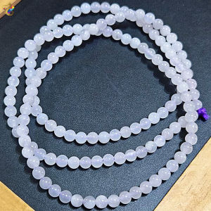 Collection Grade Smoky Lavender Nephrite Jade Necklace / Bracelet