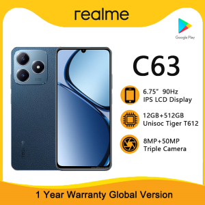 Realme C63 Original Phone sale Brand new cellphone 5G smartphone 12+512GB Gaming phone Android phone COD