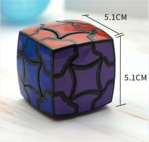 Speed Cube 3x3 Smooth and Quick Puzzle Cube Fun and Entertaining Develops Motor Skills Dexterity Stimulates and Challenges Mind (Stickerless)