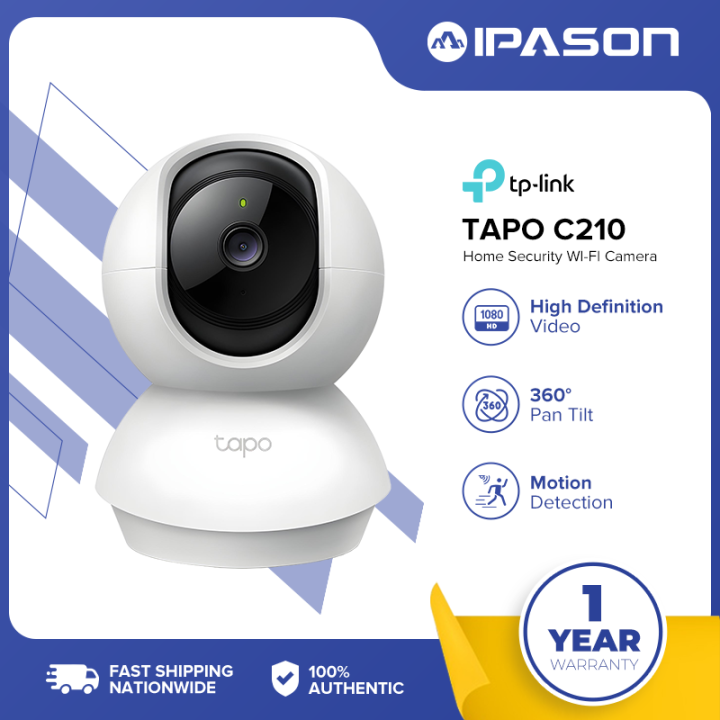 Tp Camera TP-Link Tapo C210 Pan/Tilt Security Camera | Night Vision | Two-Way ...