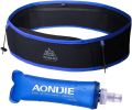 AONIJIE Running Belt Fanny Pack with 250ml Soft Water Bottle Flask for Women Men, Moisture Wicking Waist Pack Great for Marathon Climbing Jogging Cycling,. 