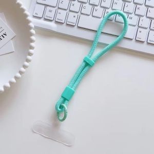 สายคล้องโทรศัพท์สั้นเก๋ ปรับความยาว ดีไซน์ใหม่ สีสวยแฮนด์เมด Mobile phone strap DIY เหมาะสำหรับนักเรียนและสาวๆ