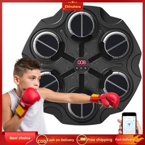 [Chinatera Malll] Smart BT Boxing Trainer Machine Wall Mount Boxing Reaction Wall Target Rechargeable for Kids Adults