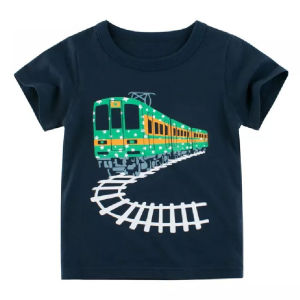 DEDEE KIDS เสื้อยืดเด็ก ดช เด็กชาย อายุ 2-3 ปี ส่วนสูง 80-90 แขนสั้น ผ้าไม่แข็ง ใส่สบาย นิ่ม cotton100%