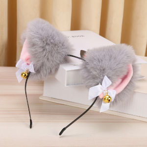 Harga Grosir - Bando Telinga Kucing Nekomimi / Bando Bell Kucing Cosplay / Bando Kucing Wanita