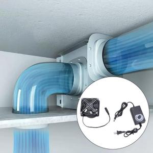 Energy Saving 80mm Exhaust Fan with Plug Double Ball Bearing Suitable for Air Ventilation in 3D Printing and DIY Project