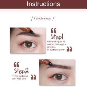 Eyebrow Pencil Smooth Lines Theres a Color Box Color Split Eyebrow Pencil Natural and Smooth