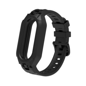 Silicone Strap For Xiaomi Mi Band 10/9/8/7/6 Integrated Soft TPU Strap Case Replacement Bracelet Wristband For Xiaomi Mi Band 10 Accessories