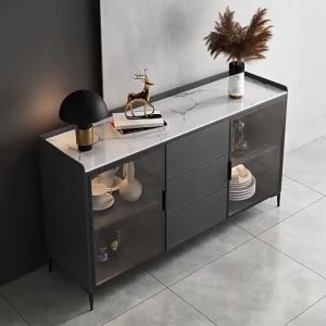 Dining Side Cabinet Glass Tea Cabinet Wall Side Cabinet Storage