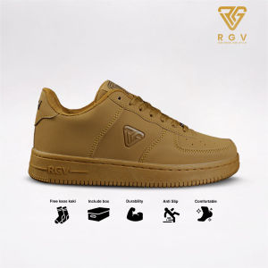 RGV Sepatu Sneakers Pria dan Wanita Series Duco Brown