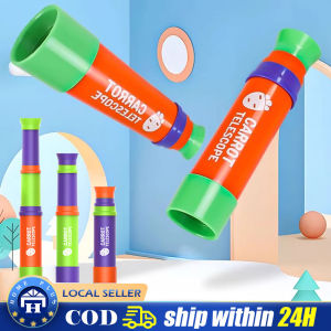 Creative Retractable Outdoor Children Toys Monocular Telescope Handheld Outdoor Hiking Camping Telescope Christmas Gift for Kids