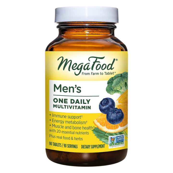 Gallery Detail: Megafood Men S One Daily Multivitamin Multimineral Supports Optimal