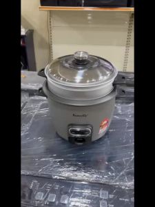 Butterfly 1.8L Electric Rice Cooker With Steam Tray - BRC-118