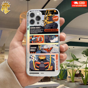 Case Hologram OPPO A5S A11K A12 A7 A15 A15S A57 A77S A58 4G Motif ( 3D DRILL ) Softcase Hologram Bening Tebal - Clear Case 2MM - Sofkes Hp - Kesing Lucu - Casing Vira