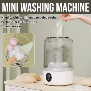 Mini Washing Machine Small Underwear Cleaning Washer Portable Underwear Washing Cup Wireless Charging Portable Washing Machine For Underwear And Socks