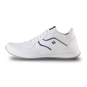 DEVANO DARK GREY |ManNeedMe x NAZ| Sepatu Sneakers Pria Casual Shoes JAHIT SOL